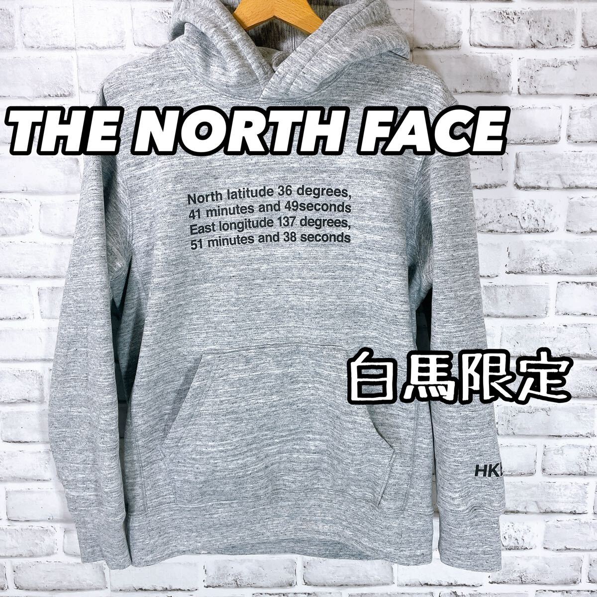 THE NORTH FACE ノースフェイス 白馬限定フーディ パーカー HKB