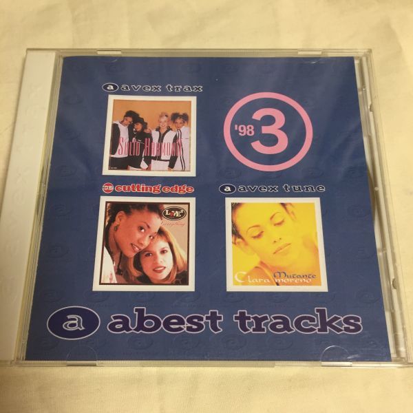 aest tracks 1998 3 avex trax, cutting edge, avex tune　ヒット曲収録プロモ_画像1