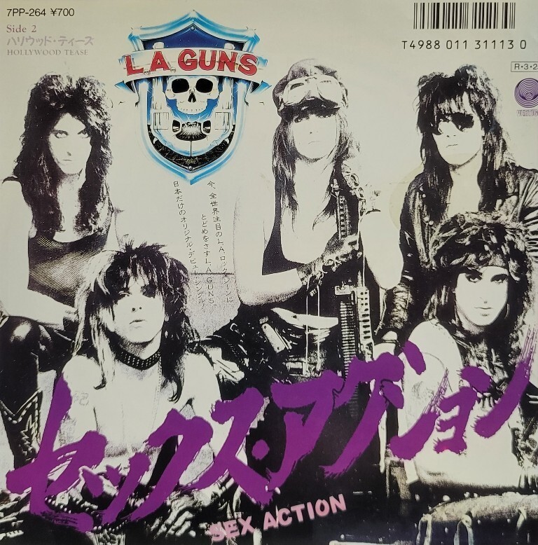 L.A.GUNS「セックス・アクション」7PP-264_画像1