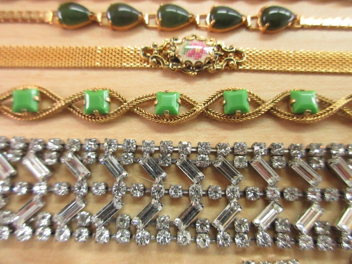 c51 Vintage Vintage bracele Gold color gold group etc. accessory large amount set sale summarize TIA