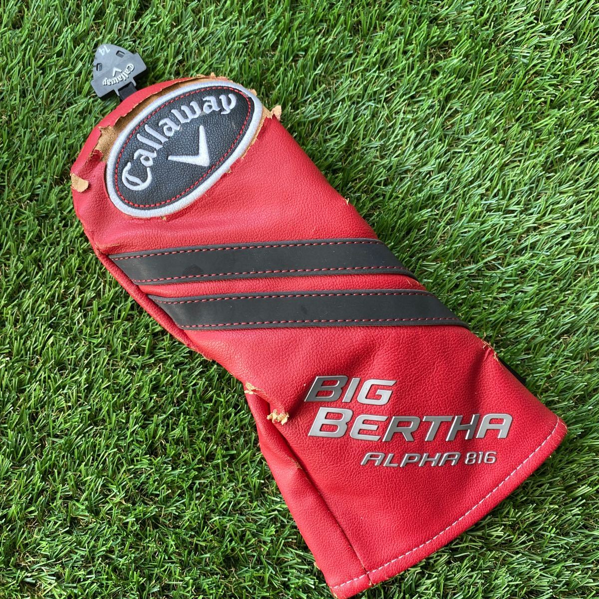 Callaway キャロウェイ BIG BIRTHA ALPHA 816 ビックバーサ フェアウェイ FW ヘッドカバー 即決 送料無料の画像1