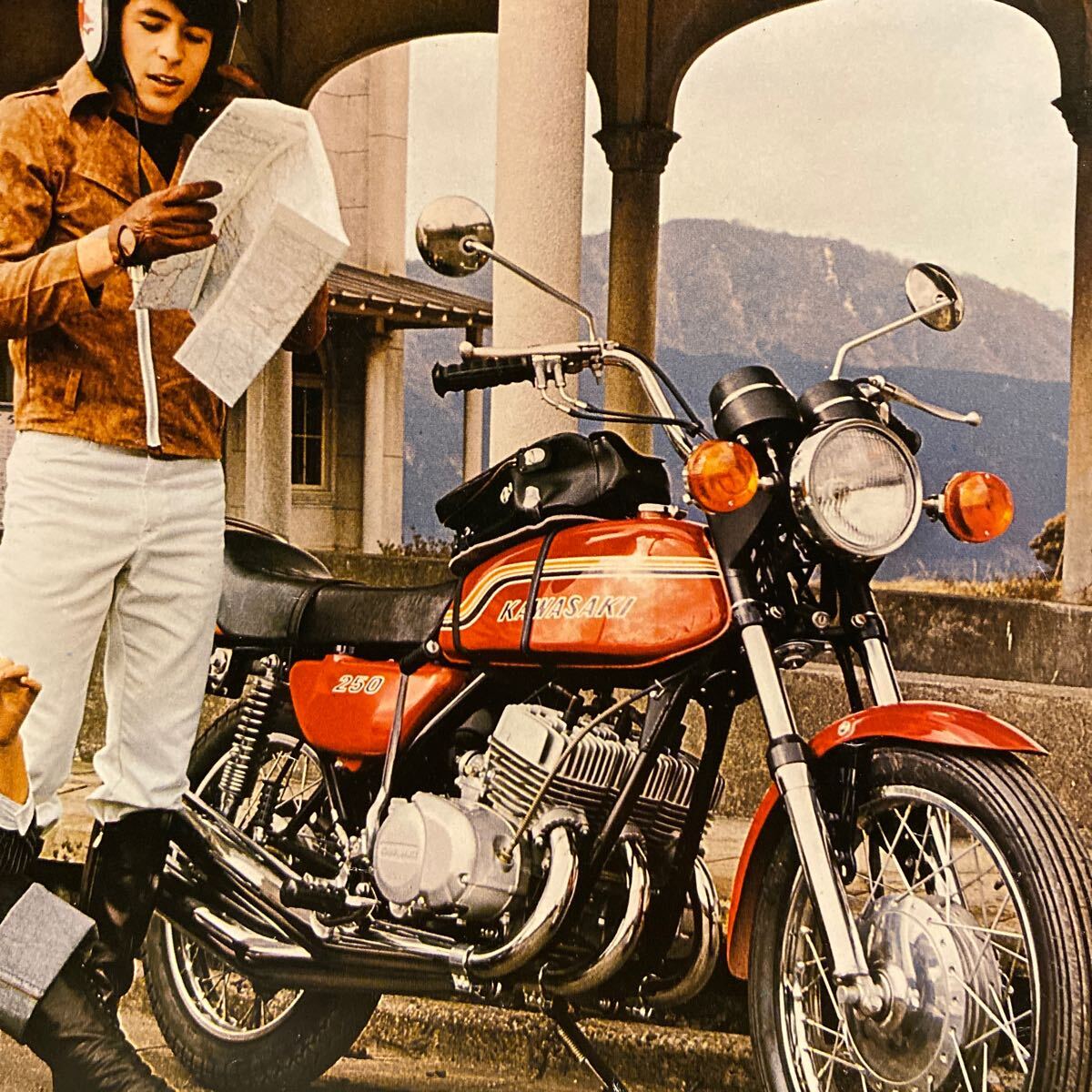 カワサキ 250/350/400SS KH250/400 中型マッハ フロント カワサキ 250/350/400SS KH250/400 中型マッハ フロント