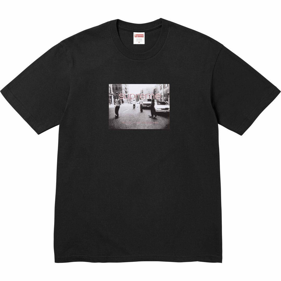 【新品未使用】 24SS 新品 SUPREME シュプリーム CREW 96 TEE クルー Tシャツ カットソー 半袖 BLACK M ブラック 黒色 即決早い者勝ちの画像1