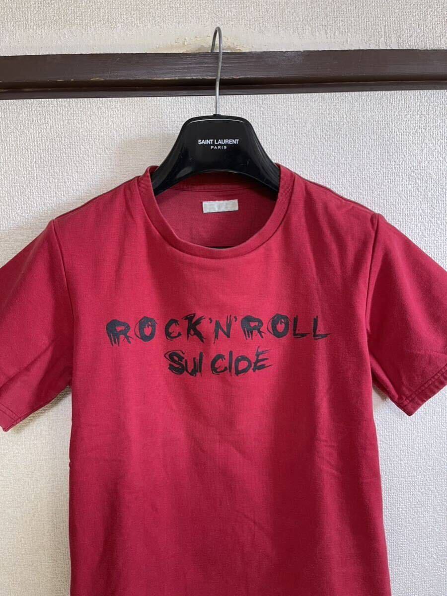 【希少！】【レターパックプラス対応】 NUMBER NINE ナンバーナイン ROCK'N ROLL TEE Tシャツ カットソー RED レッド 赤色_画像4