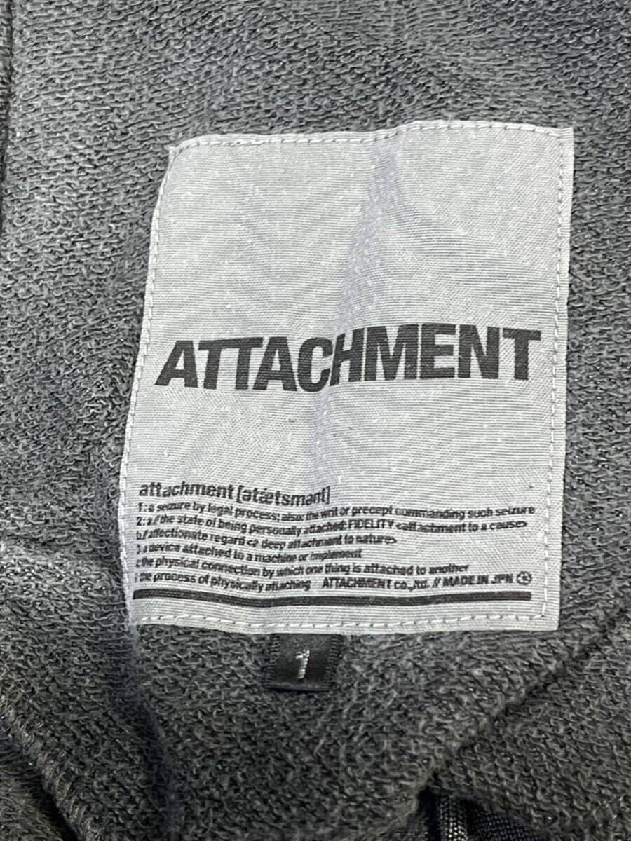 【即決】 【レターパックプラス対応】 ATTACHMENT アタッチメント TRACK JERSEY JACKET 硫化染めトラックジャケット ジャージブルゾン_画像10