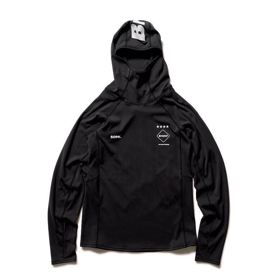 【美品】【送料最安360円】 18AW 19 FCRB f.c real bristol エフシーレアルブリストル SOPH ソフ UNDER LAYER HOODY フーディー パーカー M_画像1