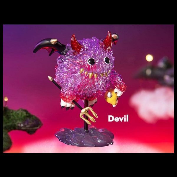 フィギュア Devil POPMART INSTINCTOY Monster Fluffy Joyful Life シリーズ ポップマート マスコット 人形の画像1