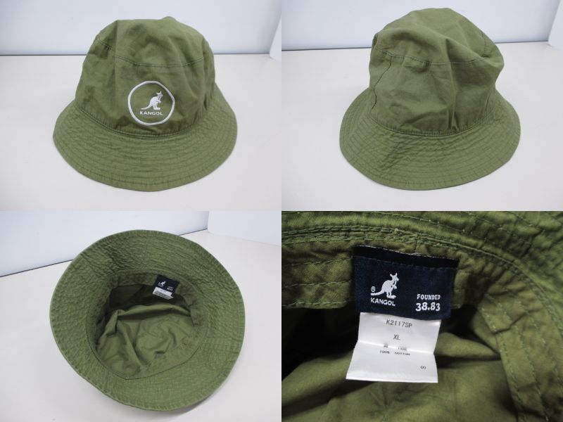 3307FMZ◎KANGOL カンゴール ファーハット/ベレー帽/バケットハット 5点セット 帽子◎中古_画像5