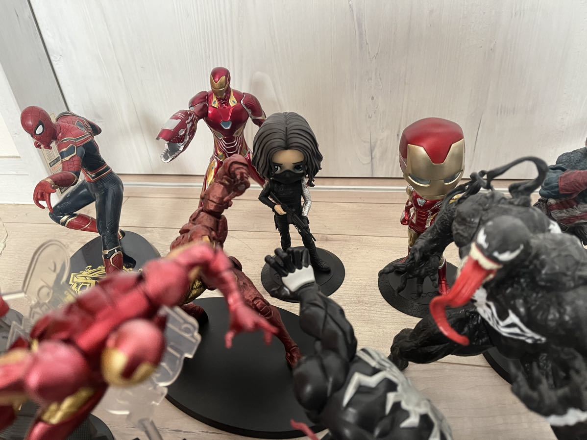 スパイダーマン アイアンマン プレミアム フィギュア ヴェノム スパイダーマン アイアンマン プレミアム フィギュア ヴェノム