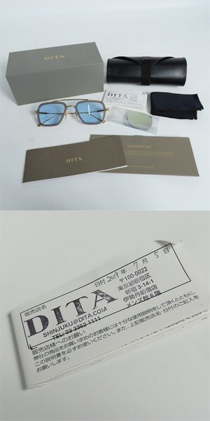 DITA/ディータ FLIGHT006 サングラス/アイウェア 替えレンズ付属 7806-C-GRY-GLD-52 /000_画像10