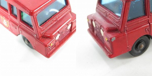 MATCHBOX/マルチボックス No.57 LAND ROVER FIRE TRUCK/ランドローバーファイヤートラック/消防車 ミニカー /000_画像7