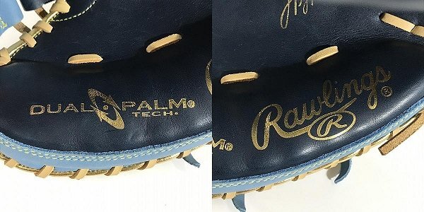 【未使用】Rawlings/ローリングス ハイパーテックカラーシンク 右投げ 軟式用 捕手用/キャッチャーミット GR3HTC2AF /080_画像7