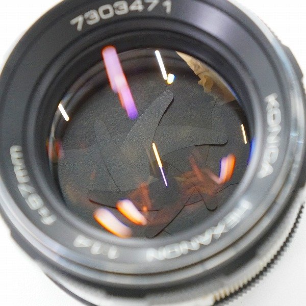 KONICA/コニカ HEXANON 1:1.4 f=57mm 単焦点レンズ カメラ レンズ /000_画像3