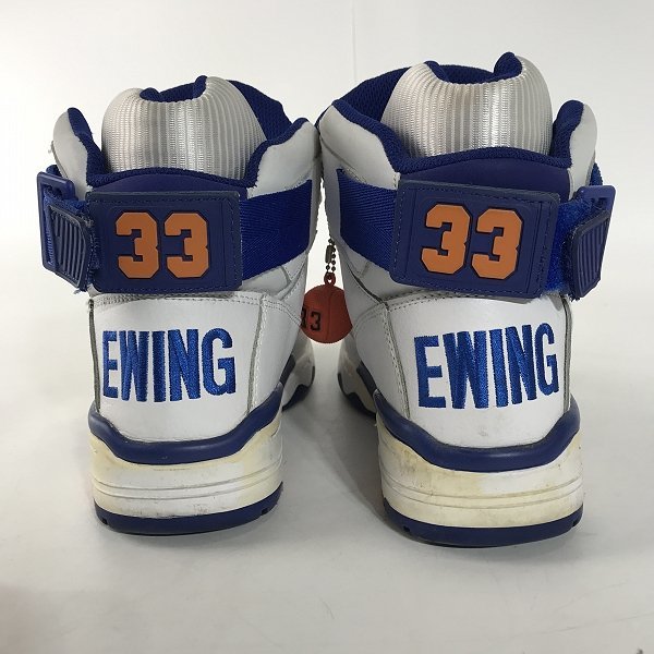 【観賞用】PATRICK EWING/パトリックユーイング EWING 33 HI ハイカット スニーカー 1VB90014-136/US8 /080_画像2