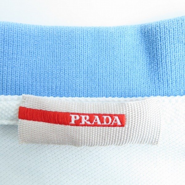 ☆PRADA/プラダ 半袖 ポロシャツ /XXL /LPL_画像3