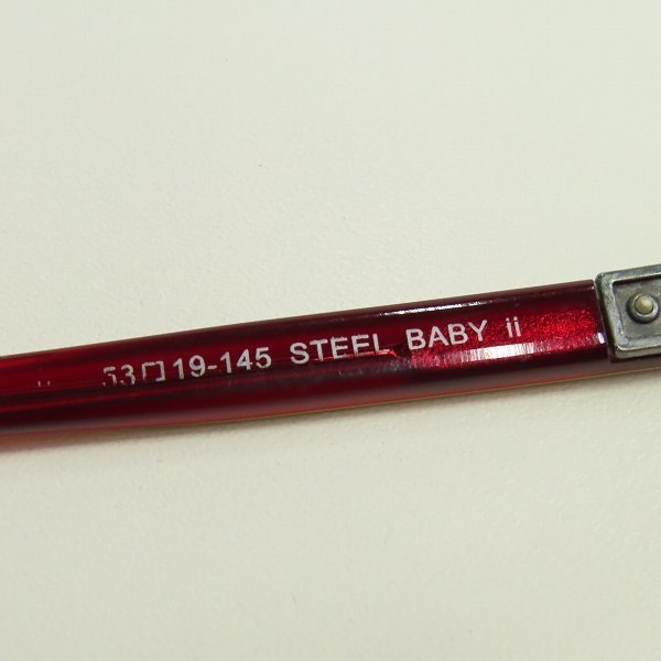 CHROME HEARTS/クロムハーツ STEEL BABY II メガネフレーム /000_画像6