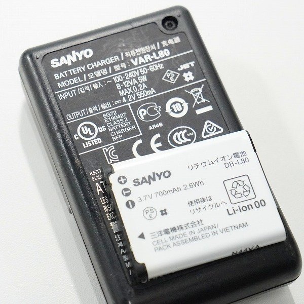 【ジャンク】SANYO/サンヨー Xacti DMX-CG11 デジタルムービーカメラ 動作未確認 /000_画像9