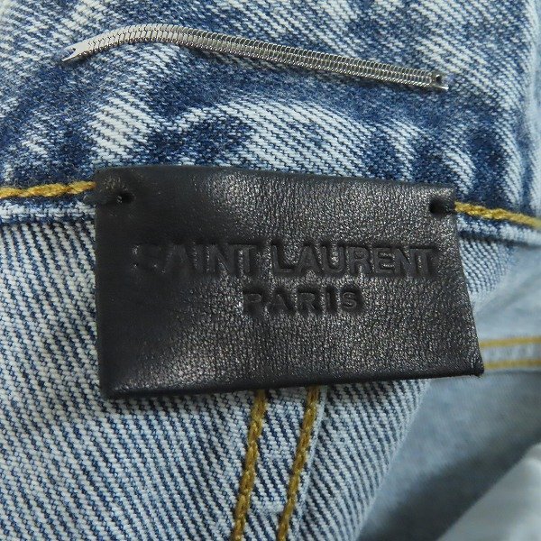 SAINT LAURENT PARIS/サンローランパリ 22SS ウォッシュド加工デニムパンツ 681376 Y35AJ/29 /060_画像3