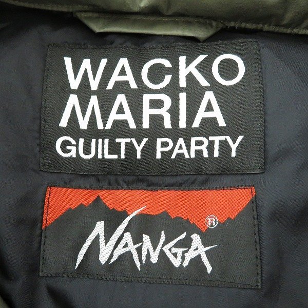 ☆WACKO MARIA × NANGA/ワコマリア×ナンガ DOWN JACKET 23FW-WMO-NA04/S /100_画像3
