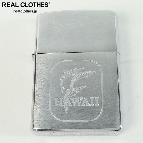 ZIPPO/ジッポー HAWAII/ハワイ レーザー刻印/ブラッシュド加工 1999年製 /LPL_詳細な状態は商品説明内をご確認ください。