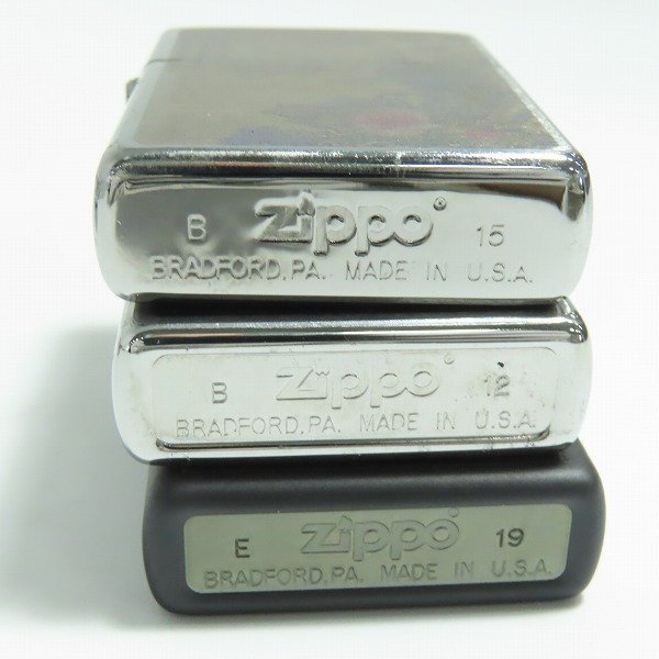 【おまとめ】ZIPPO/ジッポー オランダ船/メタル貼り/日本画/フクロウ /スカル/聖剣伝説 等 /000_画像5