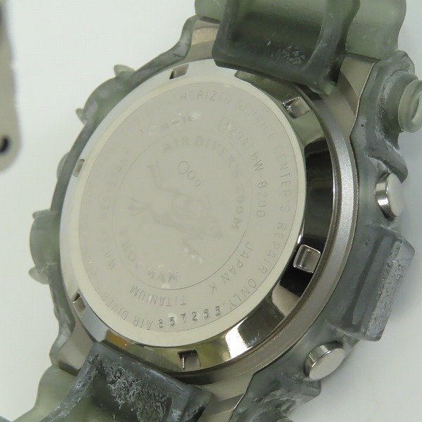 G-SHOCK/Gショック FROGMAN/フロッグマン MEN IN SMOKE/メンインスモーク DW-8200MS-8T【動作未確認】 /080_画像4