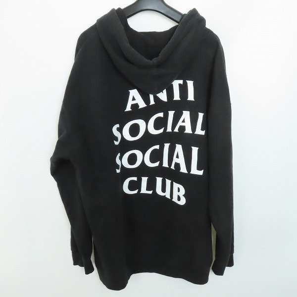 ☆Anti Social Social Club/アンチソーシャルソーシャルクラブ ロゴ プリント パーカー/XL /080_画像2