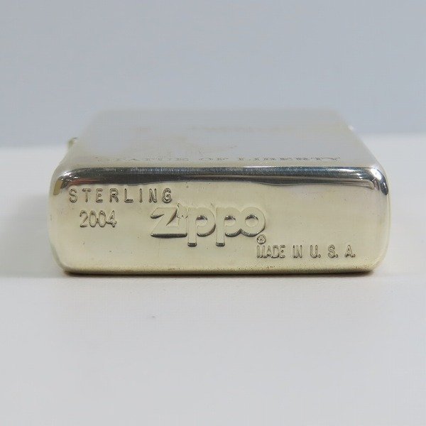 ZIPPO/ジッポー STERLING SILVER/スターリングシルバー 自由の女神 2004年製 /LPL_画像4