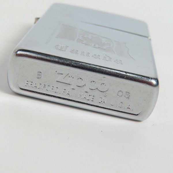 ZIPPO/ジッポー CANADA/カナダ 国旗 2003年製 /LPL_画像4