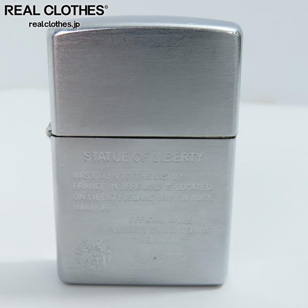 ZIPPO/ジッポー STATUE OF LIBERTY 自由の女神 1999年製 /LPL_詳細な状態は商品説明内をご確認ください。