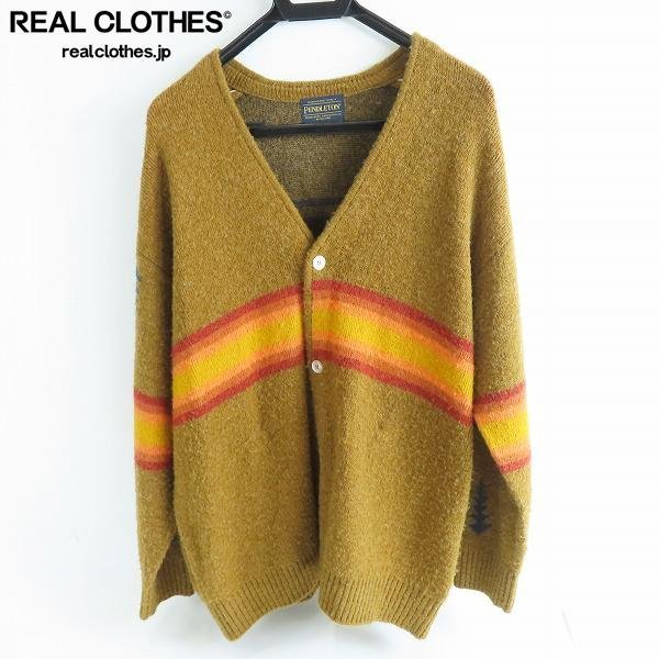 ☆PENDLETON/ペンドルトン VNeck Cardigan/Vネックモヘヤカーディガン 1575-6002/M /060_詳細な状態は商品説明内をご確認ください。