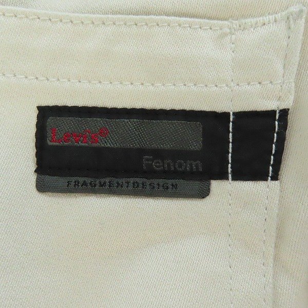 Levi's FENOM/リーバイスフェノム×フラグメントデザイン lot:505 DISCO スタッズ装飾デニムパンツ FM50C-0002/W34 /060_画像4