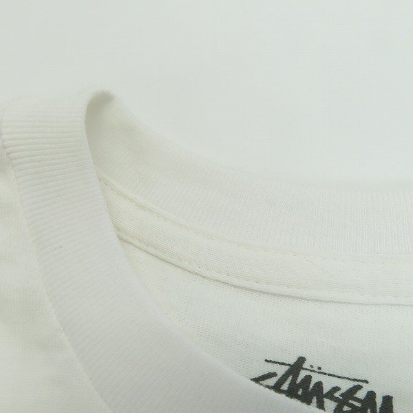 ☆STUSSY/ステューシー BRING THE NOISE プリントTシャツ 半袖カットソー ホワイト M /LPL_画像5