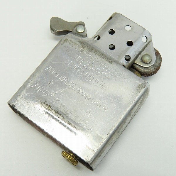 ZIPPO/ジッポー SILVER Cross/シルバークロス/ターコイズ メタル貼り 16年製 /LPL_画像6