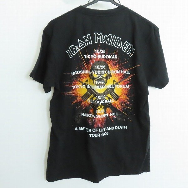 ☆IRON MAIDEN/アイアンメイデン バンドTシャツ ブラック M /LPL_画像2