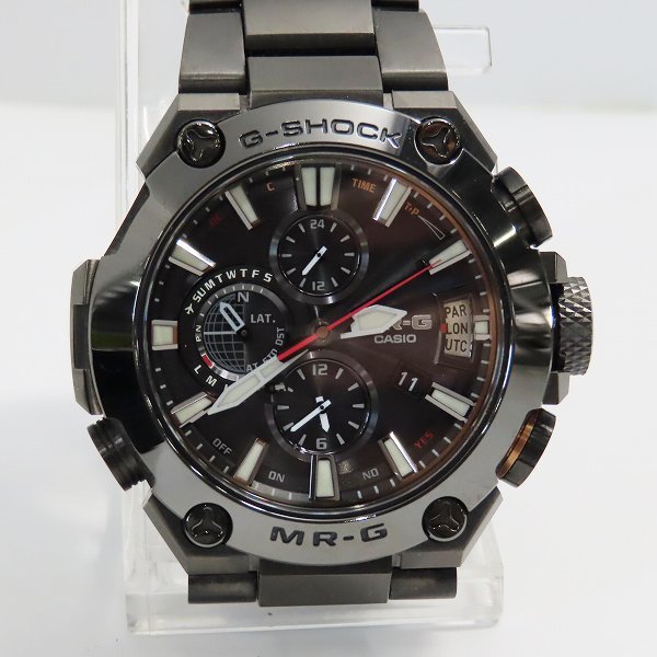 【保証期間内】G-SHOCK/Gショック MR-G 黒備え Bluetooth搭載 GPS電波ソーラー MRG-G2000CB-1AJR /060_画像2