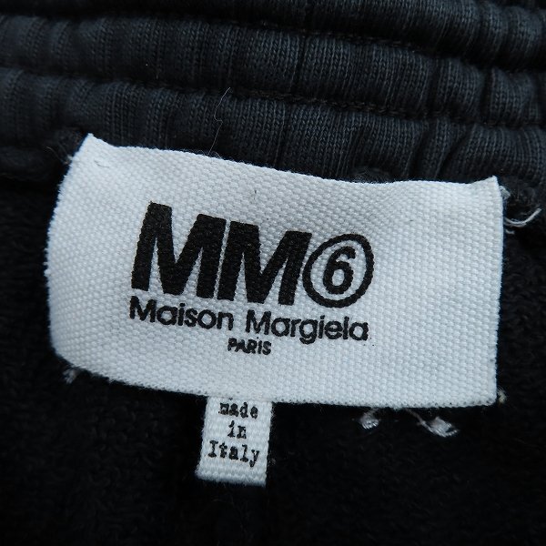 MM6 MAISON MARGIELA/エムエムシックス メゾンマルジェラ パッチワーク カットオフスウェットパンツ S62KB0123/M /060_画像3