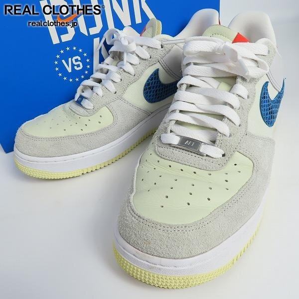 NIKE×UNDEFEATED/ナイキ×アンディフィーテッド AIR FORCE 1 LOW SP/エア フォース 1 ロー スペシャル DM8461-001 28.0 /080_詳細な状態は商品説明内をご確認ください。