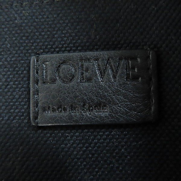 Loewe/ロエベ アナグラム ジャガードラウンド バックパック リュックサック B664278X02 /100_画像4