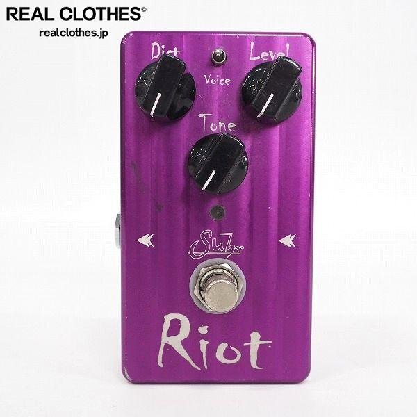 【難有り】Suhr/サー JST Riot Distortion ディストーション エフェクター /000_詳細な状態は商品説明内をご確認ください。