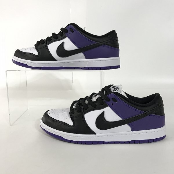 NIKE/ナイキ SB DUNK LOW PRO COURT PURPLE ダンク BQ6817-500/27.5 /080_画像4