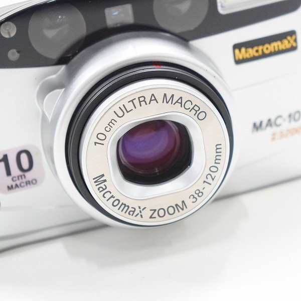 GOKO/ゴコー Macromax MAC-10 Z3200 マクロマックス フィルム コンパクトカメラ フラッシュ/シャッター確認済み /000_画像3