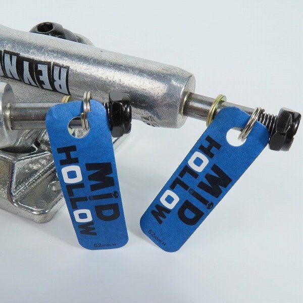 (3)【未使用】INDEPENDENT/インディペンデント 139 Hollow Reynolds Block Silver MID TRUCKS スケートボード トラック /000の画像8