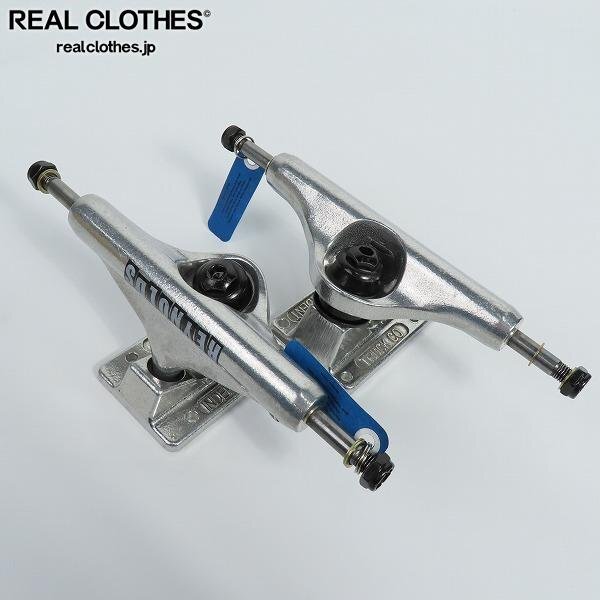 (2)【未使用】INDEPENDENT/インディペンデント 139 Hollow Reynolds Block Silver MID TRUCKS スケートボード トラック /000の画像1