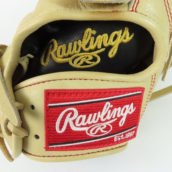 RAWLINGS/ローリングス HEART of the HIDE 軟式 投手 右投げ用 野球 グラブ/グローブ GR1FHEA15W /080_画像6