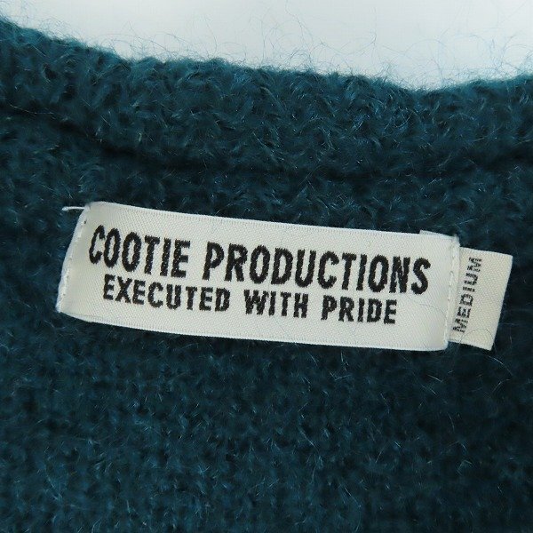 ☆COOTIE/クーティー モヘア混 カーディガン M /060_画像3