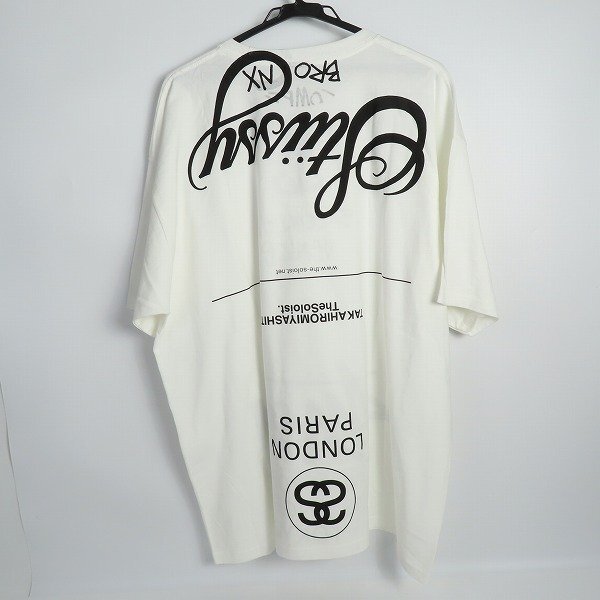 ☆【未使用】STUSSY×TAKAHIRO MIYASHITA The Soloist/ステューシー×タカヒロミヤシタザソロイスト WORLD TOUR TEE XXL /LPL_画像2