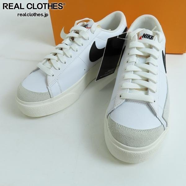 【未使用】NIKE/ナイキ WMNS BLAZER PLATFOAM/ブレーザー ロー プラットフォーム DJ0292-101 /27 /080_詳細な状態は商品説明内をご確認ください。