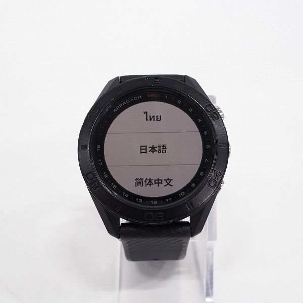GARMIN/ガーミン APPROACH S60 アプローチ GPSゴルフナビウォッチ 腕時計型 ブラック /000_画像3