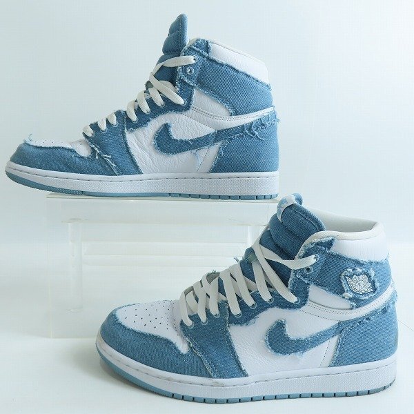 NIKE/ナイキ WMNS AIR JORDAN 1 RETRO HIGH OG Denim/エアジョーダン1 デニム DM9036-104/28.5 /080_画像4